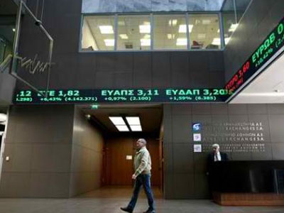 Νευρικότητα στο Χρηματιστήριο Αθηνών